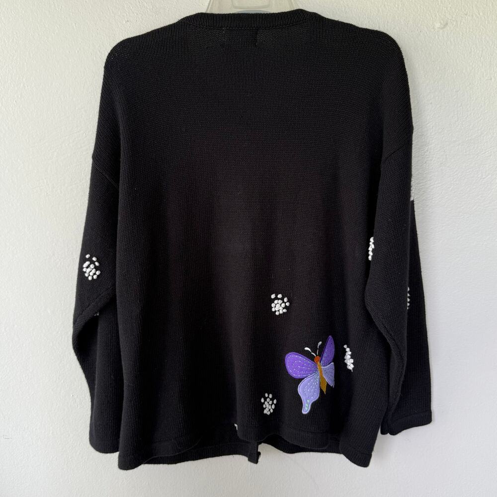 Quacker Factory Butterflies Black Oversized Patch… - image 8